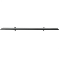 Schwebendes Regal Glas 80x10 cm 8 mm