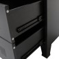 Schubladenschrank Metall Industrie-Stil 78 x 40 x 93 cm Schwarz Schubladenschrank Metall Industrie-Stil 78 x 40 x 93 cm Schwarz