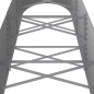 vidaXL Hochbeet Pulverbeschichteter Stahl 296x80x68 cm Grau vidaXL Hochbeet Pulverbeschichteter Stahl 296x80x68 cm Grau