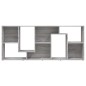 Bücherregal Grau Sonoma 67x24x161 cm Holzwerkstoff Bücherregal Grau Sonoma 67x24x161 cm Holzwerkstoff