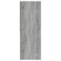 Bücherregal Grau Sonoma 67x24x161 cm Holzwerkstoff Bücherregal Grau Sonoma 67x24x161 cm Holzwerkstoff