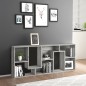 Bücherregal Grau Sonoma 67x24x161 cm Holzwerkstoff Bücherregal Grau Sonoma 67x24x161 cm Holzwerkstoff