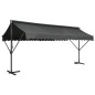 Freistehende Markise 500x300 cm Anthrazit Freistehende Markise 500x300 cm Anthrazit