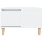 Couchtisch Weiß 55x55x36,5 cm Holzwerkstoff Couchtisch Weiß 55x55x36,5 cm Holzwerkstoff