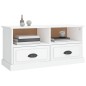 TV-Schrank Hochglanz-Weiß 93x35,5x45 cm Holzwerkstoff TV-Schrank Hochglanz-Weiß 93x35,5x45 cm Holzwerkstoff