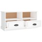 TV-Schrank Hochglanz-Weiß 93x35,5x45 cm Holzwerkstoff TV-Schrank Hochglanz-Weiß 93x35,5x45 cm Holzwerkstoff