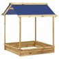 vidaXL Garten-Spielhaus mit Sandkasten 128x120x145 cm Kiefernholz vidaXL Garten-Spielhaus mit Sandkasten 128x120x145 cm Kiefernholz