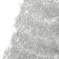 Künstlicher Halb-Weihnachtsbaum mit Ständer Silbern 240 cm PVC Künstlicher Halb-Weihnachtsbaum mit Ständer Silbern 240 cm PVC