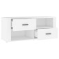 TV-Schrank Weiß 100x35x40 cm Holzwerkstoff TV-Schrank Weiß 100x35x40 cm Holzwerkstoff