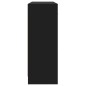 Sideboard Schwarz 91x28x75 cm Holzwerkstoff Sideboard Schwarz 91x28x75 cm Holzwerkstoff