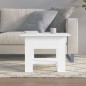 Couchtisch Weiß 55x55x42 cm Holzwerkstoff Couchtisch Weiß 55x55x42 cm Holzwerkstoff