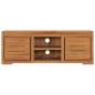 TV-Schrank 110 x 30 x 40 cm Teak Massivholz TV-Schrank 110 x 30 x 40 cm Teak Massivholz