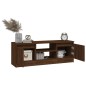TV-Schrank mit Tür Braun Eichen-Optik 102x30x36 cm TV-Schrank mit Tür Braun Eichen-Optik 102x30x36 cm