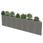 Gabionenwand Verzinkter Stahl 450×30×100 cm Gabionenwand Verzinkter Stahl 450×30×100 cm