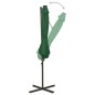 Ampelschirm mit Mast und LED Grün 300 cm Ampelschirm mit Mast und LED Grün 300 cm