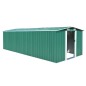 vidaXL Gerätehaus 257x580x181 cm Metall Grün vidaXL Gerätehaus 257x580x181 cm Metall Grün