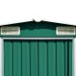 vidaXL Gerätehaus 257x580x181 cm Metall Grün vidaXL Gerätehaus 257x580x181 cm Metall Grün
