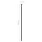 Gartenzaun Set Konvex 77,3x26 cm Grün Gartenzaun Set Konvex 77,3x26 cm Grün