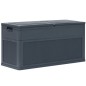 Garten-Aufbewahrungsbox 320 L Anthrazit Garten-Aufbewahrungsbox 320 L Anthrazit