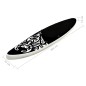 Aufblasbares Stand Up Paddle Board Set 305x76x15 cm Schwarz Aufblasbares Stand Up Paddle Board Set 305x76x15 cm Schwarz