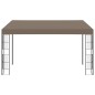 vidaXL Wand-Pavillon 4x3 m Taupe Stoff vidaXL Wand-Pavillon 4x3 m Taupe Stoff