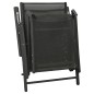 3-tlg. Garten-Lounge-Set Textilene und Aluminium Schwarz 3-tlg. Garten-Lounge-Set Textilene und Aluminium Schwarz