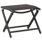 3-tlg. Garten-Lounge-Set Textilene und Aluminium Schwarz 3-tlg. Garten-Lounge-Set Textilene und Aluminium Schwarz