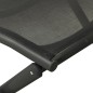 3-tlg. Garten-Lounge-Set Textilene und Aluminium Schwarz 3-tlg. Garten-Lounge-Set Textilene und Aluminium Schwarz