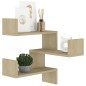 Wand-Eckregal Sonoma-Eiche 40x40x50 cm Holzwerkstoff Wand-Eckregal Sonoma-Eiche 40x40x50 cm Holzwerkstoff