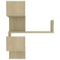 Wand-Eckregal Sonoma-Eiche 40x40x50 cm Holzwerkstoff Wand-Eckregal Sonoma-Eiche 40x40x50 cm Holzwerkstoff