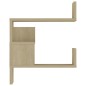 Wand-Eckregal Sonoma-Eiche 40x40x50 cm Holzwerkstoff Wand-Eckregal Sonoma-Eiche 40x40x50 cm Holzwerkstoff