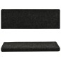 vidaXL Treppenmatten 10 Stk. Schwarz 65x21x4 cm Nadelvlies vidaXL Treppenmatten 10 Stk. Schwarz 65x21x4 cm Nadelvlies
