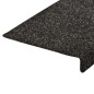 vidaXL Treppenmatten 10 Stk. Schwarz 65x21x4 cm Nadelvlies vidaXL Treppenmatten 10 Stk. Schwarz 65x21x4 cm Nadelvlies