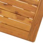 Klappbarer Gartentisch 70 x 70 x 75 cm Massivholz Akazie Klappbarer Gartentisch 70 x 70 x 75 cm Massivholz Akazie