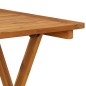 Klappbarer Gartentisch 70 x 70 x 75 cm Massivholz Akazie Klappbarer Gartentisch 70 x 70 x 75 cm Massivholz Akazie
