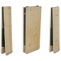 vidaXL Biertisch mit 2 Bänken Klappbar 220 cm Tannenholz vidaXL Biertisch mit 2 Bänken Klappbar 220 cm Tannenholz