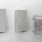 vidaXL Wand-Badschrank Betongrau 32x20x67 cm vidaXL Wand-Badschrank Betongrau 32x20x67 cm