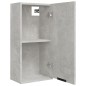 vidaXL Wand-Badschrank Betongrau 32x20x67 cm vidaXL Wand-Badschrank Betongrau 32x20x67 cm