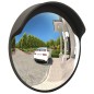 vidaXL Verkehrsspiegel Konvex Outdoor Schwarz Ø60 cm Polycarbonat vidaXL Verkehrsspiegel Konvex Outdoor Schwarz Ø60 cm Polycarbonat