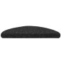 vidaXL 15 Stk. Selbstkl. Treppenmatten Nadelvlies 56x17x3cm Schwarz vidaXL 15 Stk. Selbstkl. Treppenmatten Nadelvlies 56x17x3cm Schwarz