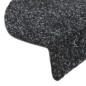 vidaXL 15 Stk. Selbstkl. Treppenmatten Nadelvlies 56x17x3cm Schwarz vidaXL 15 Stk. Selbstkl. Treppenmatten Nadelvlies 56x17x3cm Schwarz
