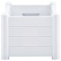 vidaXL Garten-Hochbeet PP Weiß 100x43x35 cm vidaXL Garten-Hochbeet PP Weiß 100x43x35 cm