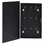 vidaXL Schlüsselkasten mit Magnettafel Schwarz 30x20x5,5 cm vidaXL Schlüsselkasten mit Magnettafel Schwarz 30x20x5,5 cm