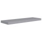 vidaXL Schweberegale 4 Stk. Grau 80x23,5x3,8 cm MDF vidaXL Schweberegale 4 Stk. Grau 80x23,5x3,8 cm MDF