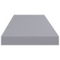 vidaXL Schweberegale 4 Stk. Grau 80x23,5x3,8 cm MDF vidaXL Schweberegale 4 Stk. Grau 80x23,5x3,8 cm MDF