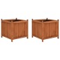 Hochbeete 2 Stk. 50x50x50 cm Tannenholz Hochbeete 2 Stk. 50x50x50 cm Tannenholz