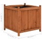 Hochbeete 2 Stk. 50x50x50 cm Tannenholz Hochbeete 2 Stk. 50x50x50 cm Tannenholz
