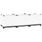 vidaXL Hochbeet 120x40x38 cm Polypropylen vidaXL Hochbeet 120x40x38 cm Polypropylen