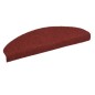 vidaXL 15-tlg Selbstklebende Treppenmatten Nadelvlies 65x21x4cm Rot vidaXL 15-tlg Selbstklebende Treppenmatten Nadelvlies 65x21x4cm Rot