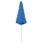 vidaXL Hawaii Sonnenschirm Blau 300 cm vidaXL Hawaii Sonnenschirm Blau 300 cm